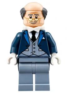 LEGO sh0313 Alfred Pennyworth - Pinstripe Vest