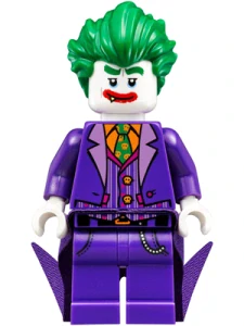 LEGO sh0324 The Joker - Long Coattails, Smile with Fang