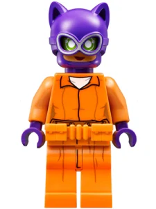 LEGO sh0338 Catwoman - Orange Prison Jumpsuit