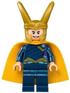 LEGO sh0411 Loki, Dark Blue Outfit