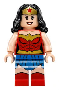 LEGO sh0456 Wonder Woman - Gold Tiara, Blue Skirt