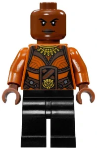 LEGO sh0476 Okoye - Dark Orange Top