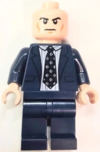 LEGO sh0990 Professor X (Charles Francis Xavier) - Dark Blue Suit