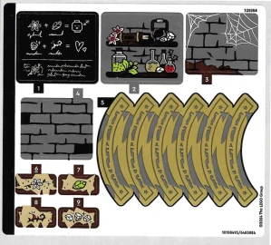 LEGO 76431stk01 Sticker Sheet for Set 76431