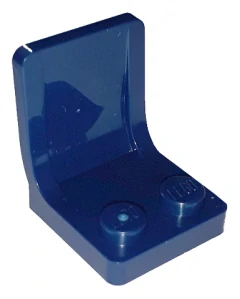 LEGO 4079 - Dark Blue Minifigure, Utensil Seat / Chair 2 x 2
