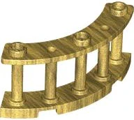LEGO 21229 - ZÁBRADLÍ ZLATÉ PŮLKULATÉ
