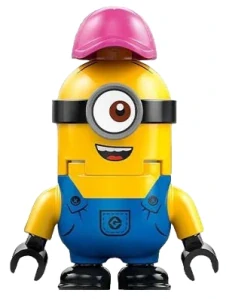 LEGO mnn024 Minion Mel - Dark Pink Cap