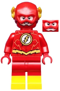 LEGO sh0549 The Flash - Gold Outlines