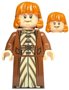 LEGO hp423 Molly Weasley - Reddish Brown Coat