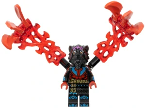 LEGO njo0944 Lord Ras - Dark Pink Markings