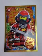 LEGO ninjago abyss Kai card