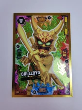 LEGO ninjago oni Lloyd card