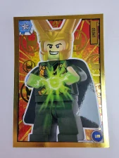 LEGO super heroes Loki card