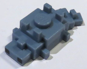 LEGO 36846pb01 Minecraft Silverfish with 2 Black Squares