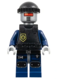 LEGO tlm044 Robo SWAT - Knit Cap, Body Armor Vest