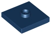 LEGO 87580 - Dark Blue Plate, Modified 2 x 2
