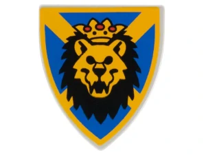 LEGO 3846px5 Štít lev, Minifigure, Shield