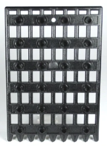 LEGO 89519 - Brána do hradu černá 1 x 8 x 12