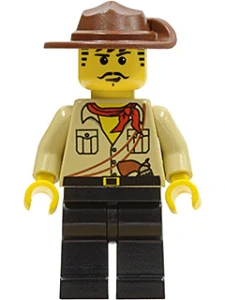 LEGO adv051 Johnny Thunder in Desert Outfit