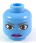 LEGO 3626pb0472 hlava SW Aayla Secura