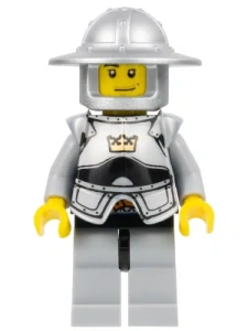 LEGO cas387 Fantasy Era - Crown Knight Scale Mail with Crown