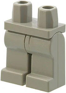 LEGO 970c00 - Světle šedé nohy / starší odstín šedé/