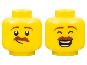 LEGO 3626pb2148 - Obličej oboustranný