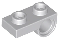 LEGO 18677 Plate, Modified 1 x 2 with Pin Hole on Bottom