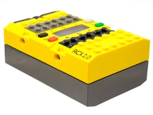 LEGO 884c Yellow Mindstorms RCX 2.0 without Power Jack - Complete Brick