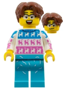 LEGO col459 Cat Lover, Series 27 Minifigure Only