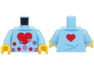 LEGO 973pb6014c01 - Tělíčko se srdíčkem