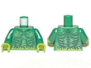 LEGO 973pb1220c01 Torso Muscles Outline with Swamp Plants