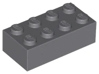 LEGO 3001 - Dark Bluish Gray Brick 2 x 4