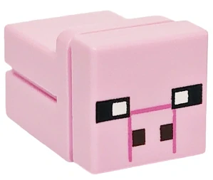 LEGO minepig06 Minecraft Pig, Micromob (1 x 1 Bracket and Tile)