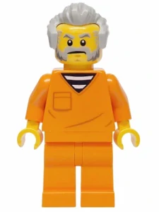 LEGO cty1701 Police - City Jail Prisoner Male