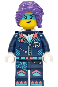 LEGO drm052 Zoey - Neck Bracket and Plate 1 x 2 with Clip
