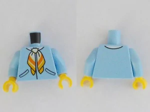LEGO 973pb4532c01 Světle modré tělo s šátkem