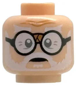 LEGO 3626pb3823 - Obličej s brýlemi