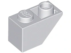 LEGO 3665 - Light Bluish Gray Slope, Inverted 45 2 x 1