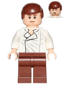 LEGO sw0403 Han Solo - White Shirt