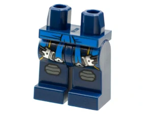 LEGO 970c00pb1225 - Nohy modré s potiskem