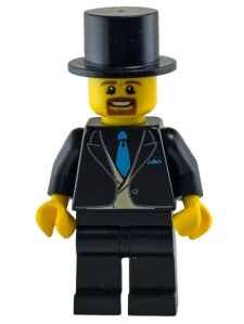 LEGO ženich s modrou kravatou