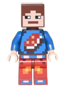 LEGO min040 Minecraft Skin 7 - Pixelated