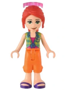 LEGO frnd0549 Friends Mia - Lime Plaid Shirt