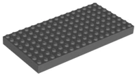 LEGO 4204 Tmavě šedá Brick 8 x 16