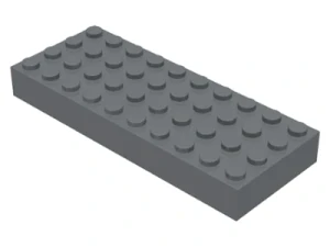 LEGO 6212 Tmavě šedá Brick 4 x 10