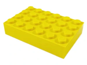 LEGO 2356 Žlutý Brick 4 x 18