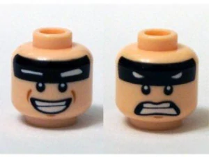 LEGO 3626pb1234 - Obličej oboustranný SH