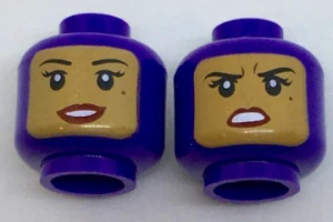LEGO 3626pb1764 - Obličej oboustranný SH