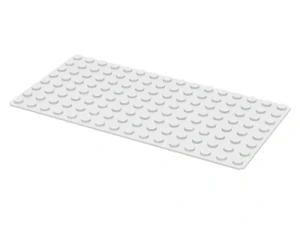 LEGO 3865 - White Baseplate 8 x 16